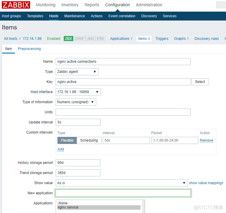 Zabbix(六)：项目实战之--自动发现nginx调度器及后端web服务集群、自定义参数监控_zabbix 自动发现 nginx _05