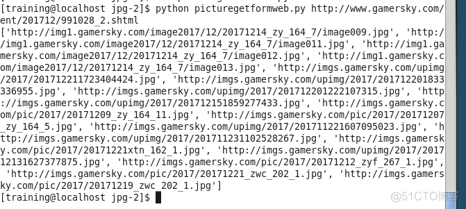 Python爬虫--抓取单一页面上的图片文件学习_python_02