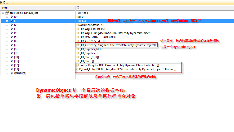 单据数据包DynamicObject的结构及操作_dynamic_02