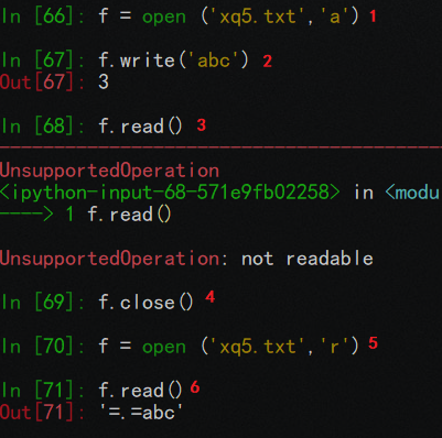 Python文件操作IO open 读-取-写_读取写_24