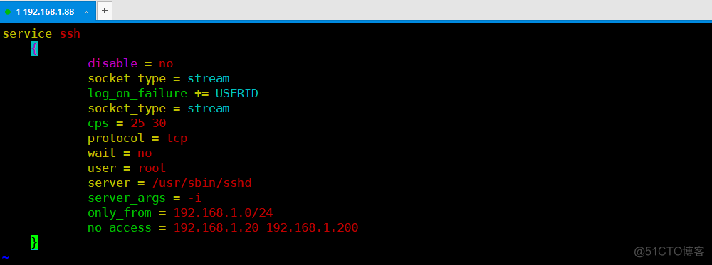 CentOS 7.3 Xinetd服务的安装与配置_Xinetd_08