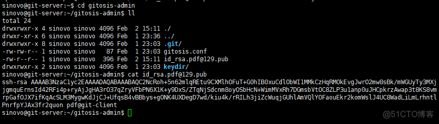ubuntu 16.04 下搭建git服务器（gitosis+git-daemon+gitweb）_gitosis _14