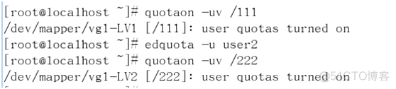 磁盘配额  实验_linux _26