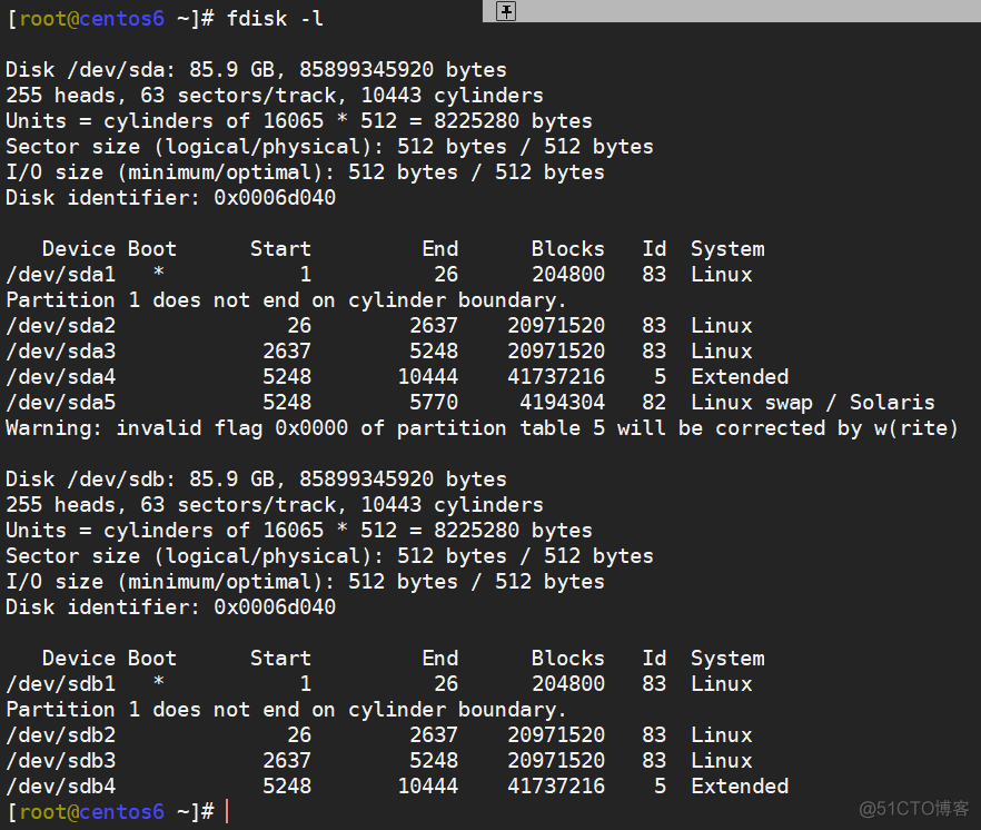 Linux学习—磁盘管理知识点总结_磁盘容量_07