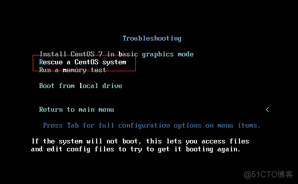 单用户模式和救援模式_centos7_10