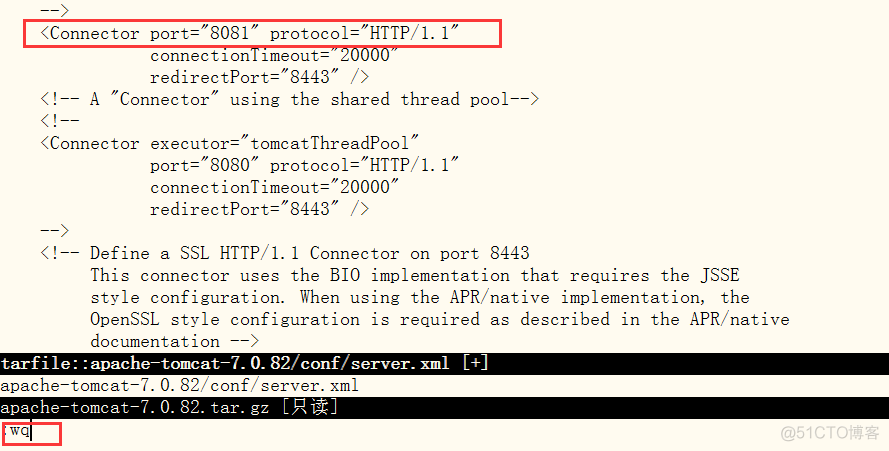 linux中用vim命令修改.tar.gz包和.zip包命令的内容_vi