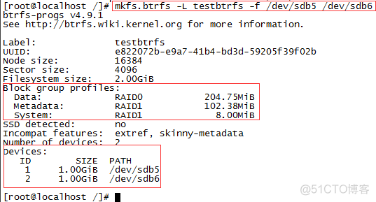 Linux btrfs之创建btrfs文件系统_Linux _02