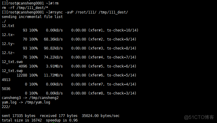 十（7）rsync：介绍、常用选项、通过ssh同步、通过服务同步、linux系统日志、screen_rsync_10