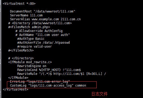 LAMP(5）域名跳转、Apache访问日志、访问日志不记录静态文件、访问日志切割_Apache_09
