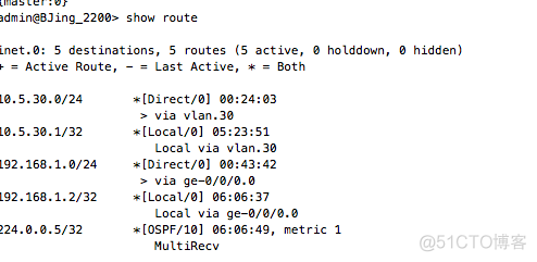 Juniper ospf路由重分布实验1.0_OSPF_04