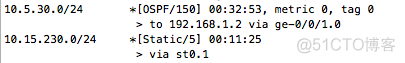 Juniper ospf路由重分布实验1.0_OSPF_09