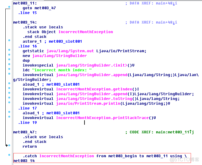 Java逆向基础之异常_java