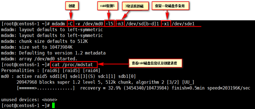 Raid5阵列的创建及其管理_httpd_09