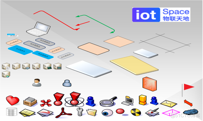 手把手演示调整和使用Visio2013画简单架构图_Visio2013_19