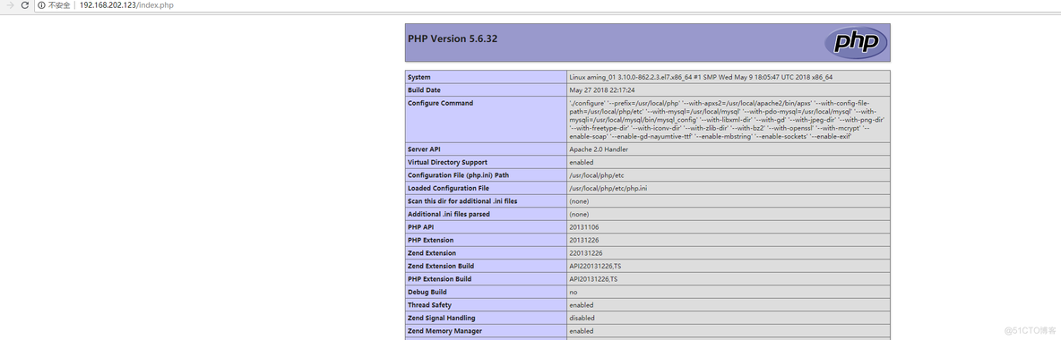 Linux20180528 apache结合php 虚拟主机_使用 _09