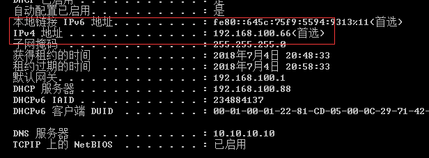 DHCP服务（自动分配IP和手动分配IP）_dhcp_08