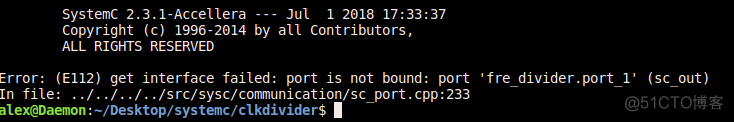 systemC的错误_错误