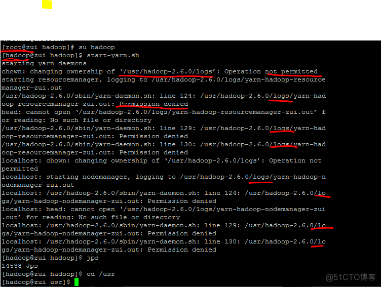 Hadoop2.6.0 + 云centos +伪分布式 --->只谈部署_hadoop2.6.0_10