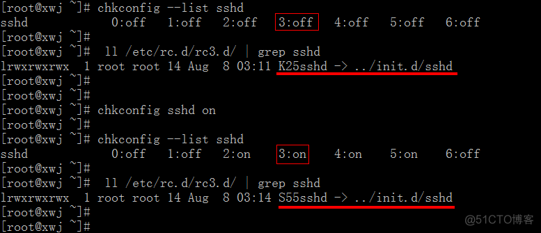 chkconfig管理开机自启动服务的原理_原理