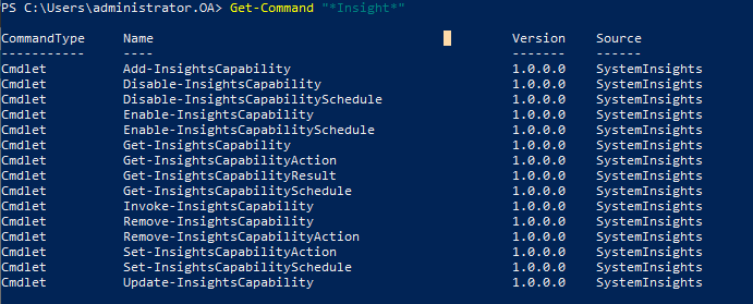 Windows Server 2019 System Insights_System_02