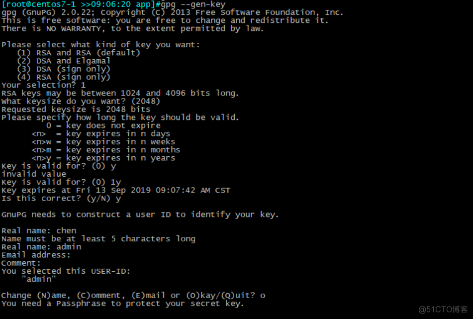 Linux环境下实现gpg工具对称加密和搭建CA_工具