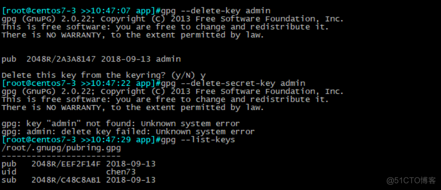 Linux环境下实现gpg工具对称加密和搭建CA_CA_09