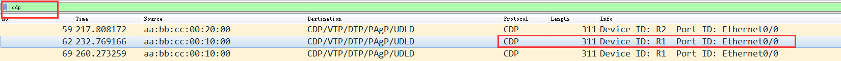 CISCO CDP邻居发现协议_CDP_03