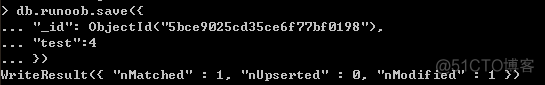 MongoDB通过Save修改数据_Save_03