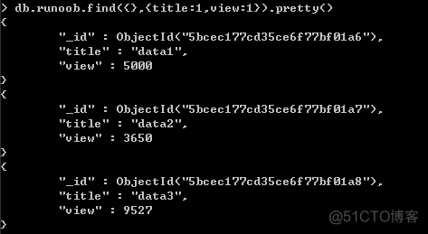 MongoDB查询返回指定键_查询返回_05