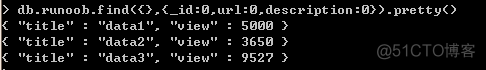 MongoDB查询返回指定键_查询返回_06