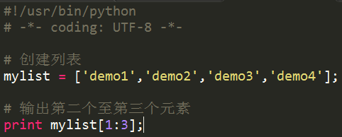 Python列表示例_Python_05