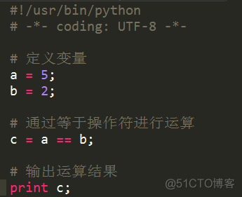 Python比较运算符_Python