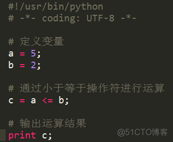 Python比较运算符_运算符 _13