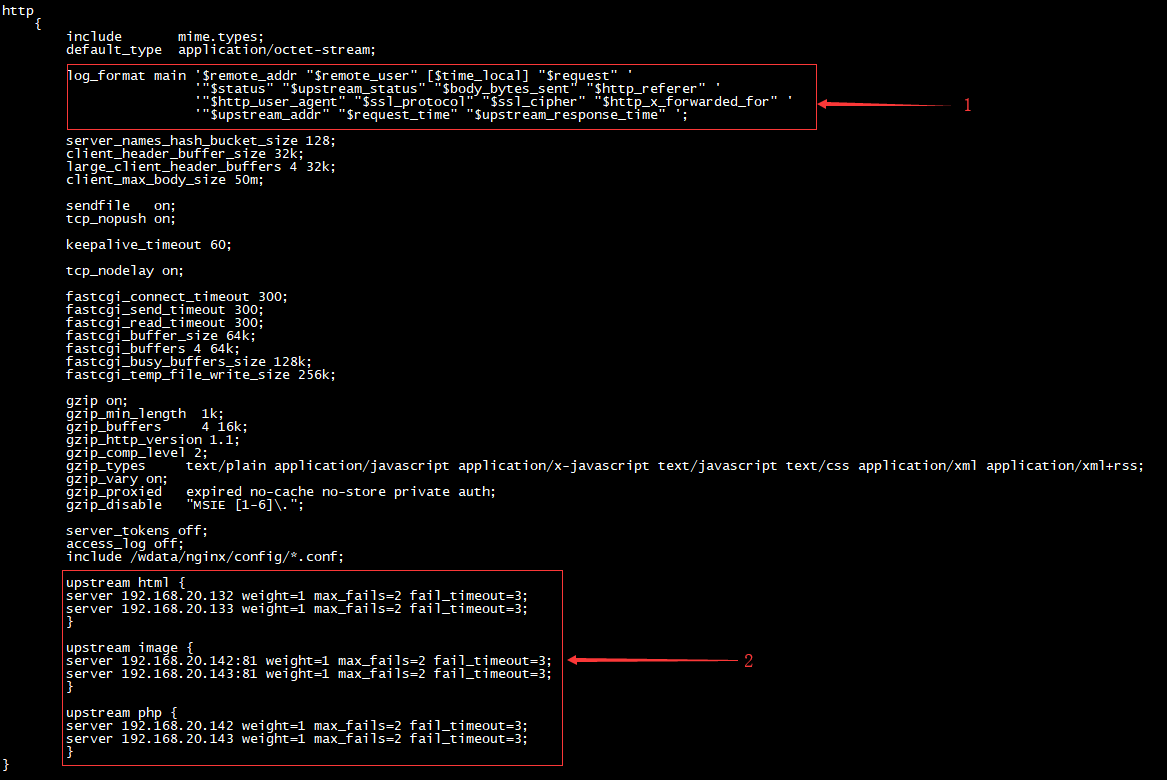 Nginx 动静分离与负载均衡的实现_负载均衡 _03