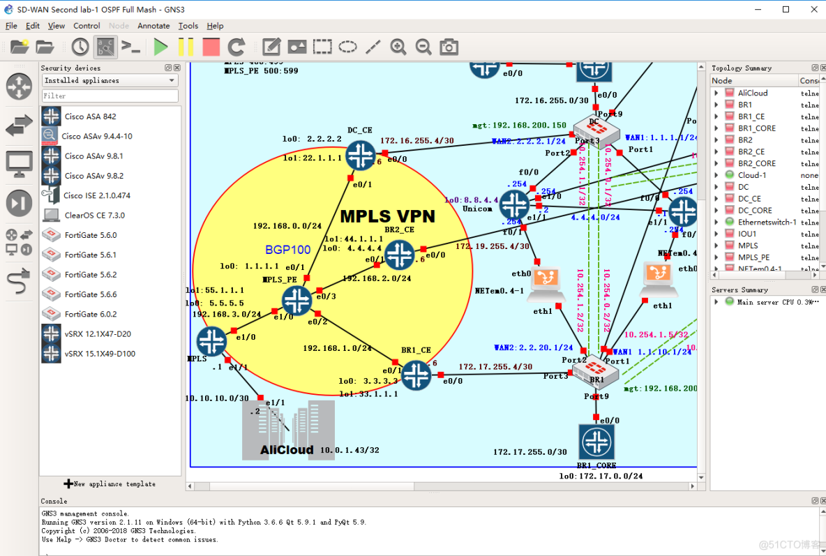 网络最重要的学习工具--网络模拟器GNS3、EVE-NG_网络模拟器_07