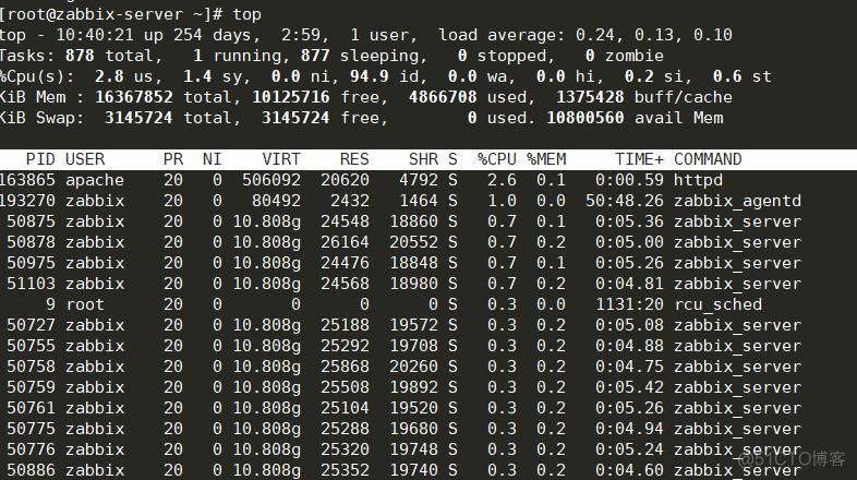 zabbix4.0的基础性能调优和测试小工具_zabbix调优_05