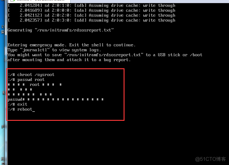 CentOS 7紧急救援模式修改root用户密码的方法_救援模式_09