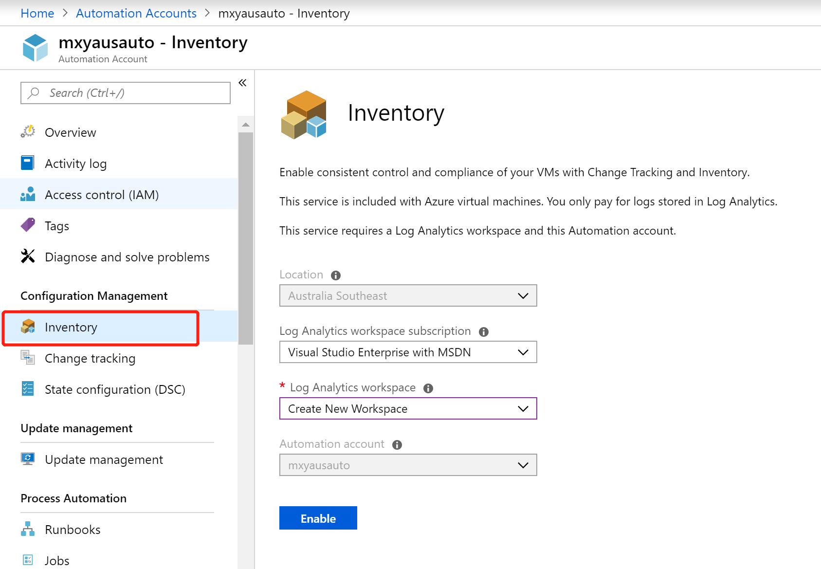 Azure实践之通过automation管理资产_自动化_02