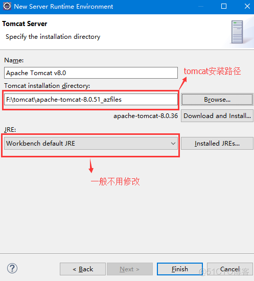 Tomcat服务器安装与配置_eclise配置服务器_06