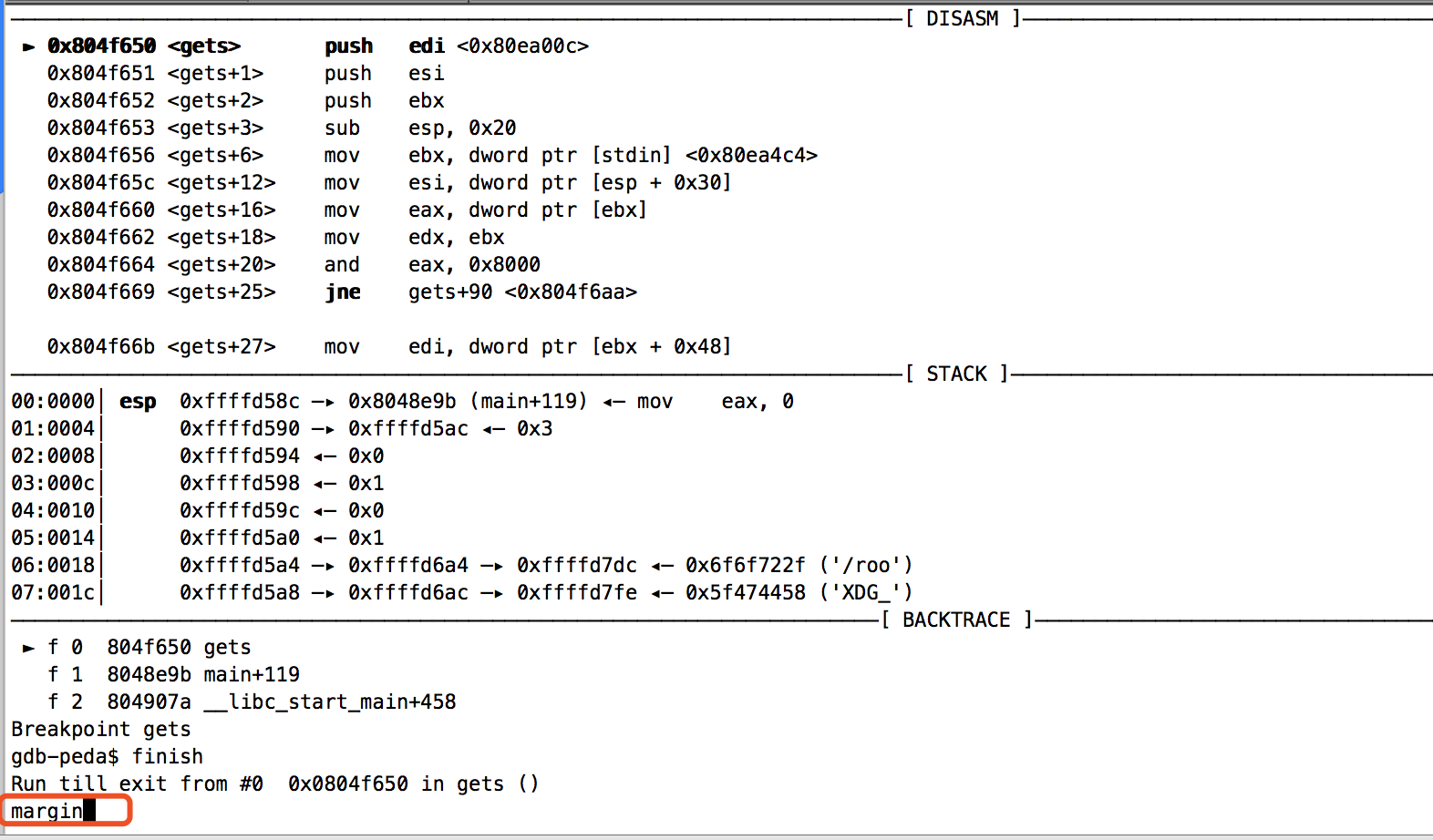 缓冲区溢出-基本ROP-ret2syscall_CTF_03