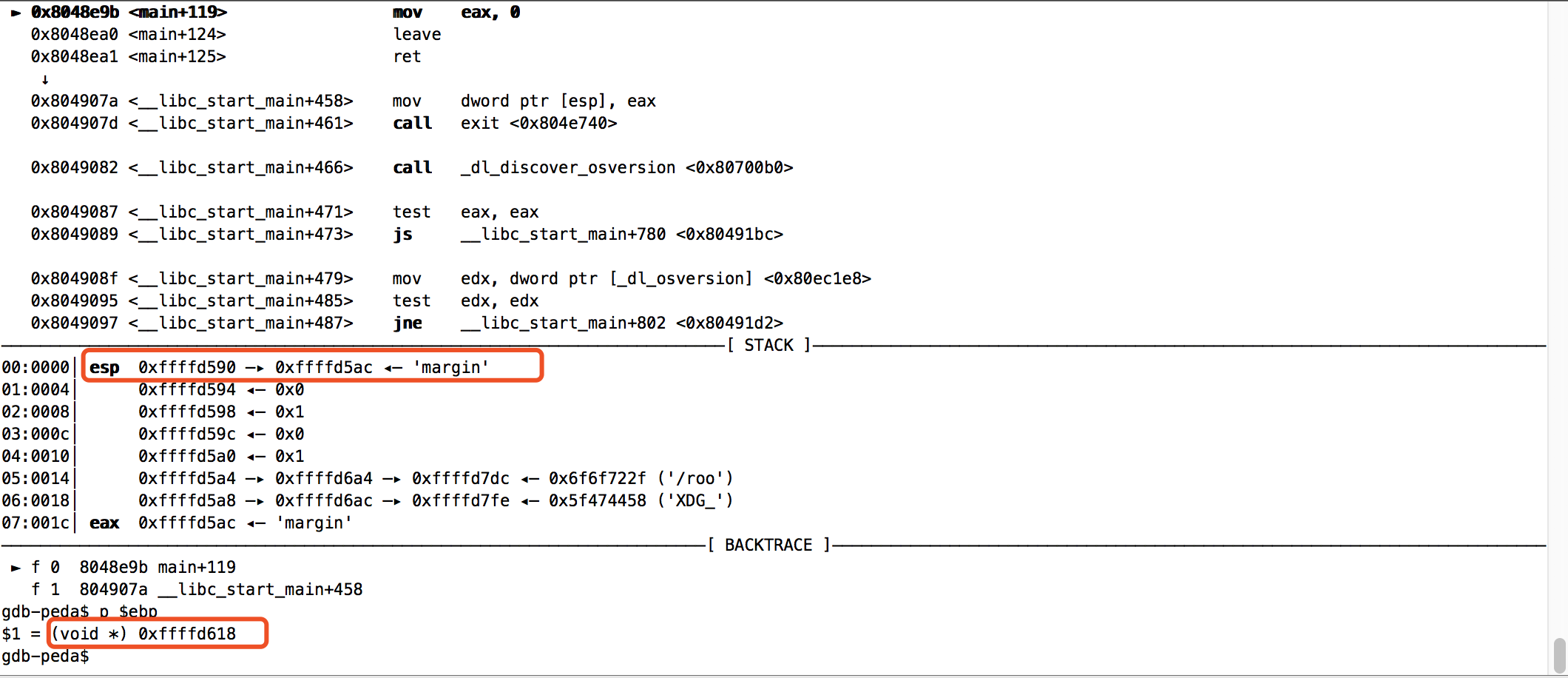 缓冲区溢出-基本ROP-ret2syscall_安全技术_04