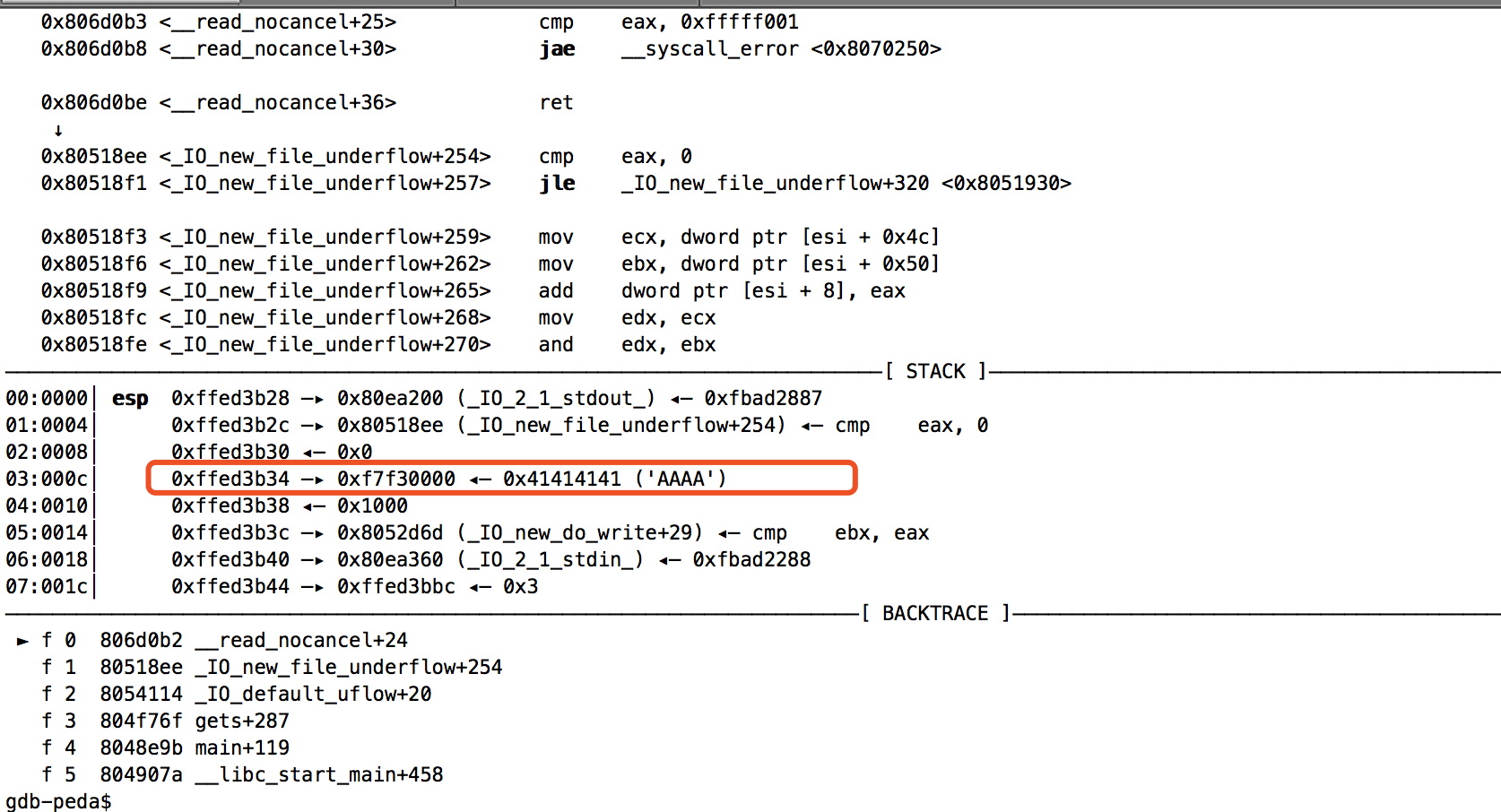 缓冲区溢出-基本ROP-ret2syscall_CTF_10