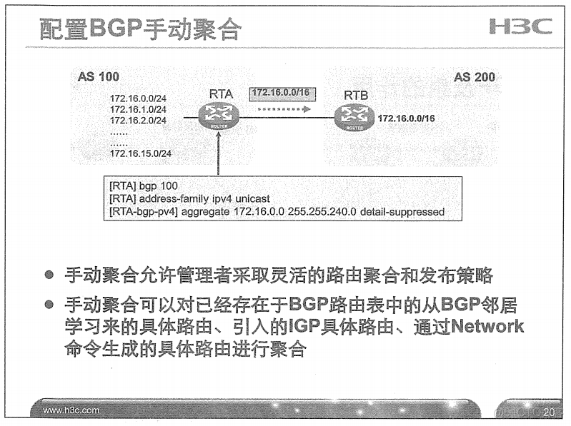 H3C 大规模网络路由技术 笔记_H3C 大规模_300