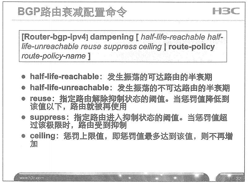 H3C 大规模网络路由技术 笔记_H3C 大规模_311