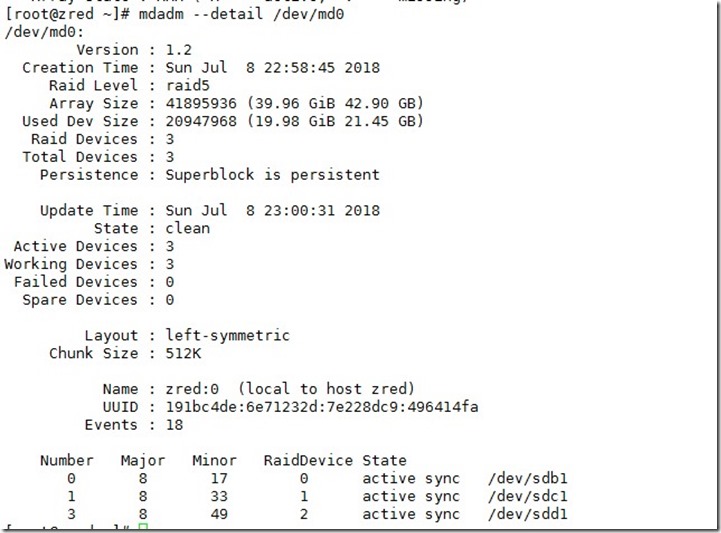 linux配置磁盘阵列raid 0、raid1 、raid5 、raid6 、raid10_linux_08