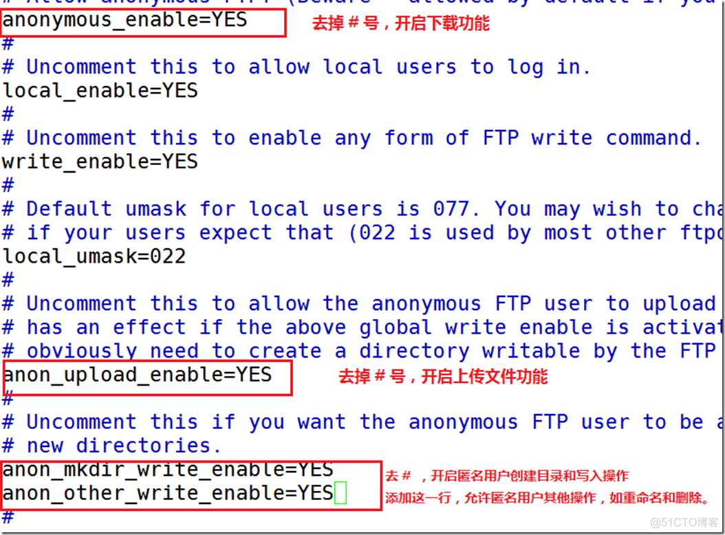快速搭建FTP服务器--实现匿名用户上传和下载_Linux_06