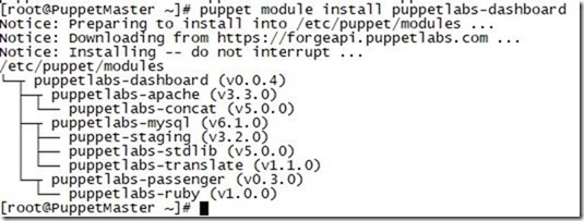 Puppet 实验十 centos 安装 puppet-dashboard 仪表盘_系统/运维