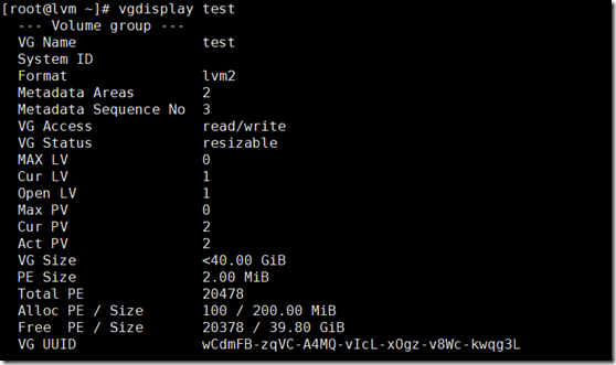 Linux下配置LVM_LVM_16