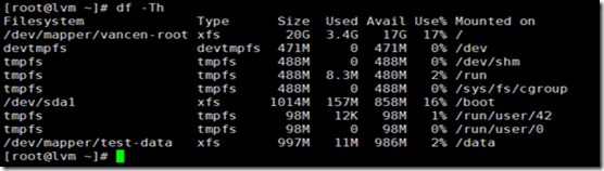 Linux下配置LVM_动态逻辑卷_24