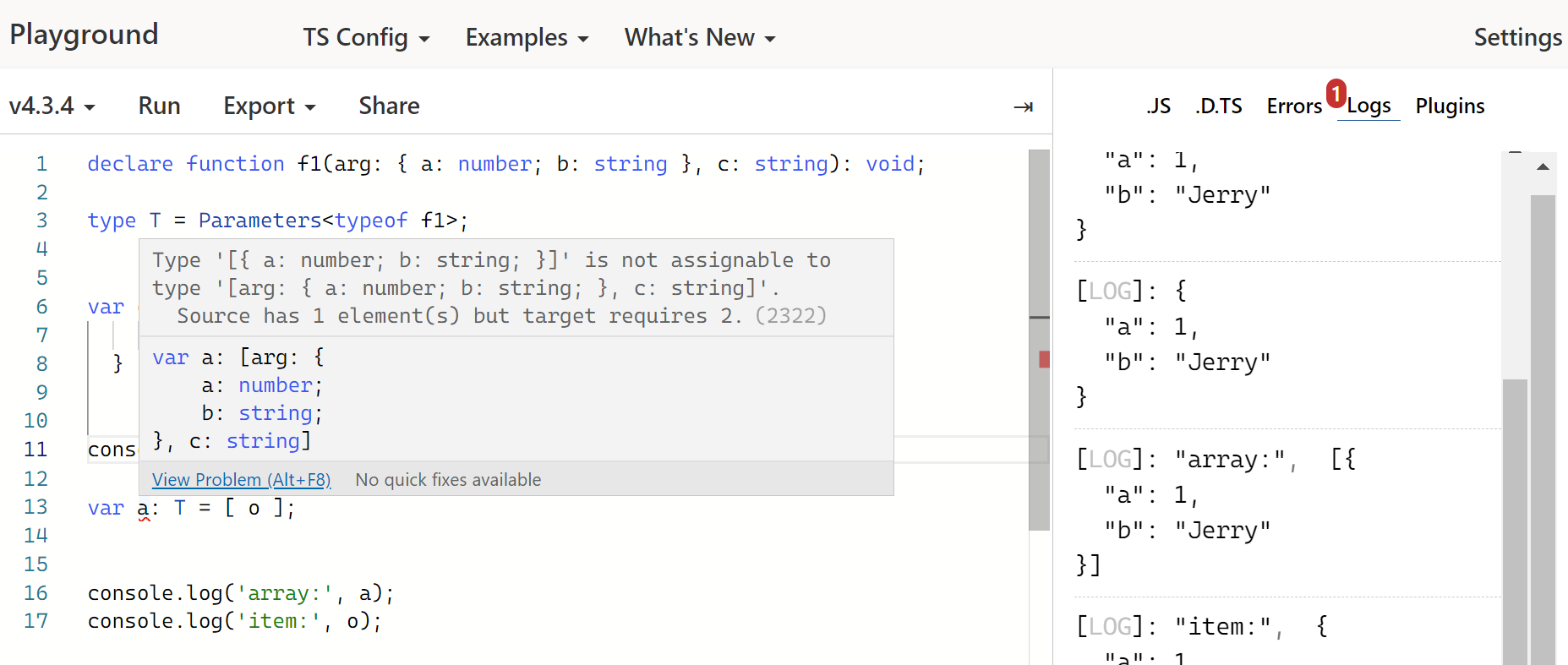 typescript工具类型utilitytypes